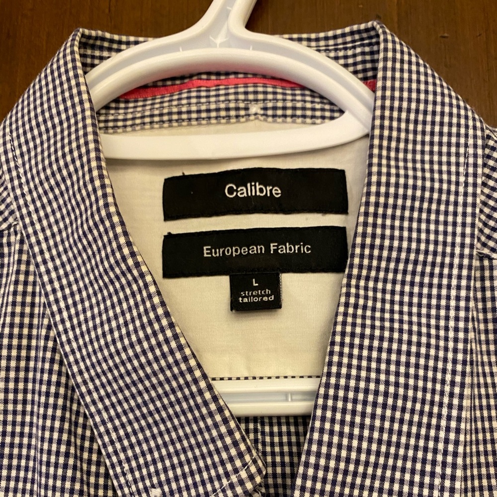 Men’s calibre short sleeve dress shirt